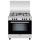 Glemgas Cucina A855ei Forno Elettrico Piano Cottura A Gas 80 Cm