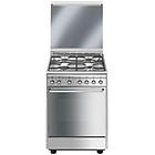 Smeg cucina cx60sv9 forno elettrico piano cottura a gas 60 cm