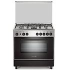 Lagermania cucina mg106ts6x4402 forno elettrico piano cottura a gas 80 cm