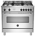 Lagermania Cucina Amn965gxt Forno A Gas Piano Cottura A Gas 89.7 Cm