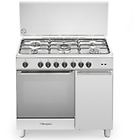 Bompani cucina bo943cf/l forno elettrico piano cottura a gas 90 cm