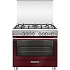 Glemgas cucina sb965mrv forno elettrico piano cottura a gas 90 cm