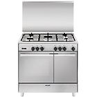 Glemgas cucina ur965vi forno a gas piano cottura a gas 90 cm