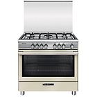 Glemgas cucina sb965mcr forno elettrico piano cottura a gas 90 cm