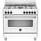 Lagermania Cucina Amn965ebv Forno Elettrico Piano Cottura A Gas 89.7 Cm