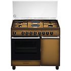 Bompani cucina bo941ebl forno elettrico piano cottura a gas / elettrico 90 cm