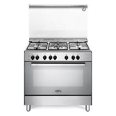 Delonghi demx96ed mx96ed cucina da accosto cm 90 5 fuochi a gas inox