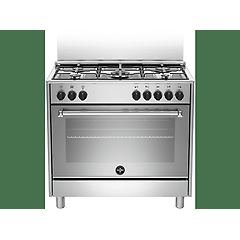 Lagermania la germania forno amn965exv, piano cottura a gas, zone 5, classe a