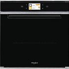 Whirlpool w11i om1 4ms2 h w collection forno elettrico ad incasso cm 60 vetro nero