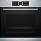 Bosch hrg675bs1 serie 8 forno da incasso pirolitico a vapore cm 60 inox