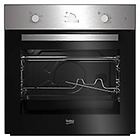 Beko bigt 21100 x young forno a gas 60 cm inox con grill elettrico inox