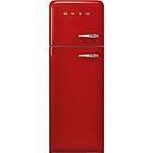 Smeg Fab30lrd5 50's Style Frigorifero Con Congelatore A Libera Installazione Cm. 60 H. 172 Lt. 294 Rosso