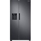 Samsung rs67a8811b1/ef frigorifero con congelatore side by side cm. 91 h. 178 lt. 634 grafite