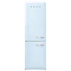 Smeg frigorifero fab32lpb5 combinato classe d 60.1 cm no frost blu pastello