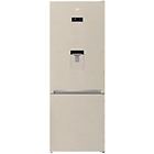 Beko frigorifero rcne560e40dbn combinato classe e 70 cm total no frost sabbia