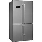 Smeg frigorifero fq60xdf 4 porte classe f 90.8 cm no frost acciaio inossidabile