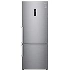 Lg frigorifero gbb567pzcmb combinato classe e 70.5 cm total no frost acciaio inossidabile