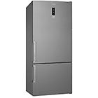 Smeg frigorifero fc84en4hx combinato classe e 84 cm no frost acciaio inossidabile