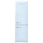 Smeg frigorifero fab32rpb5 combinato classe d 60.1 cm no frost azure blue