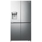 Hisense frigorifero rq760n4aif 4 porte classe f 91.2 cm total no frost acciaio inox premium