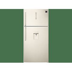 Samsung frigorifero rt62k7105ef doppia porta classe f 83.6 cm total no frost sabbia