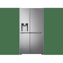 Lg frigorifero gsjv91pzae side by side classe e 91.3 cm total no frost acciaio brillante