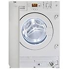 Beko witc 7612 b0w lavabiancheria integrata totale cm 60, carico 7 kg bianco