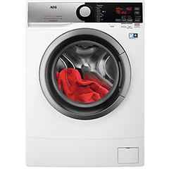 Aeg l6se62s lavatrice slim, caricamento frontale, 6 kg, 37,2 cm, classe c