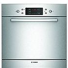 Bosch sce52m75eu serie 6 lavastoviglie integrata parziale cm. 60 7 coperti frontalino inox