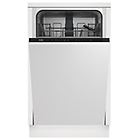 Beko lavastoviglie da incasso dis35023 slim a scomparsa totale 10 coperti classe e