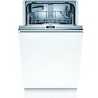 Bosch Lavastoviglie Da Incasso Spv4hkx53e Serie 4 Slim A Scomparsa Totale 9 Coperti Classe E