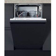 Hotpoint Ariston lavastoviglie da incasso hsie 2b19 slim a scomparsa totale 10 coperti classe f