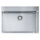 Franke bxx 210-68 tl 127.0378.049 box lavello 1 vasca semifilo/filotop 72 x 51 inox satinato