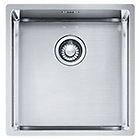 Franke bxx 210/110-40 127.0369.215 box lavello 1 vasca semifilo/filotop/sottotop 44 x 45 inox satinato