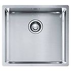 Franke bxx 210/110-45 127.0369.250 box lavello 1 vasca semifilo/filotop/sottotop 49 x 45 inox satinato