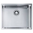 Franke bxx 210/110-50 127.0369.282 box lavello 1 vasca semifilo/filotop/sottotop 54 x 45 inox satinato