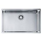 Franke bxx 210/110-68 127.0369.284 box lavello 1 vasca semifilo/filotop/sottotop 73 x 45 inox satinato