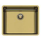 Foster 2155 859 2155859 ke gold lavello sottotop cm 54 acciaio oro 1 vasca