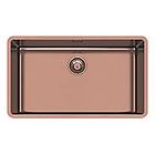 Foster 2157 858 2157858 ke copper lavello sottotop cm 75 acciaio rame 1 vasca