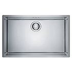 Franke mrx 210-70 127.0525.285 maris lavello 1 vasca semifilo/filotop 74 x 44 inox satinato