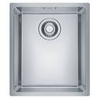 Franke mrx 110-34 122.0525.278 maris lavello 1 vasca sottotop 34 x 40 inox satinato