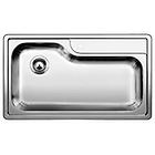 Blanco plenta 1614029 lavello incasso cm. 86 x 50 inox