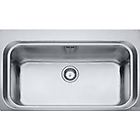 Franke aex 610 101.0198.559 acquario line lavello 1 vasca incasso 86 x 51 inox satinato