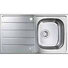 Grohe 31552sd1 k200 lavello 1 vasca + gocciolatoio reversibile cm. 86 x 50 inox