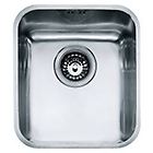 Franke gax 110-30 122.0021.439 galassia lavello 1 vasca sottotop 30 x 34 inox satinato