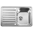 Blanco lantos 45 s-if compact 1619059 lantos-if lavello semifilo/filotop cm. 76 inox gocciolatoio reversibi