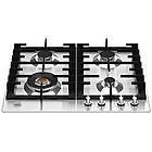 Bertazzoni p604lmodx modern piano cottura a gas 4 fuochi cm 60 inox