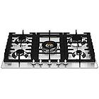 Bertazzoni p755cmodx modern piano cottura a gas 5 fuochi cm 75 inox