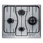 Electrolux Rgg6243lox Nero, Acciaio Inossidabile Da Incasso Gas 4 Forn