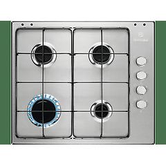 Electrolux piano cottura egs6404sx slim side control gas 4 zone cottura